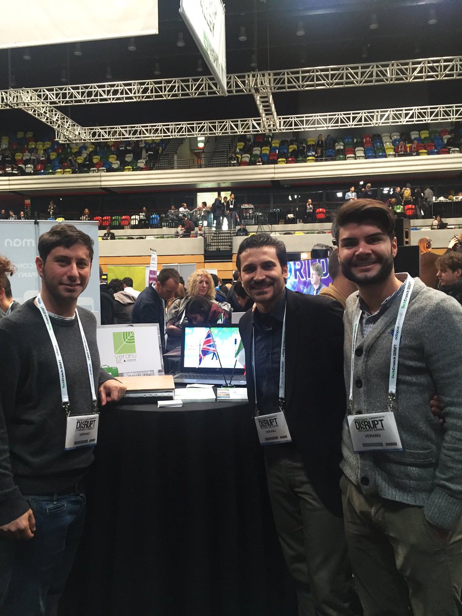 Veranu_eu's tweet photo. Orgogliosi di essere tra le 15 #startup italiane selezionate per rappresentare il nostro Paese al #TechCrunchLondon 2016 #Veranu https://t.co/JvUlSEyy6f