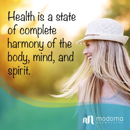 ModomaWellness's tweet photo. "Health is a state of complete harmony of the body, mind, and spirit." #Modoma #HealthIsWealth https://t.co/YShAnOWEud