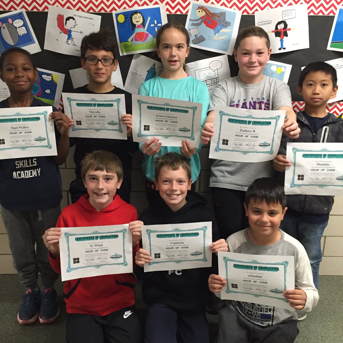 LJSarago's tweet photo. Hour of Code #HourofCode #coding #Minecraft #davistechnology #edtech https://t.co/quy8fFuXpr