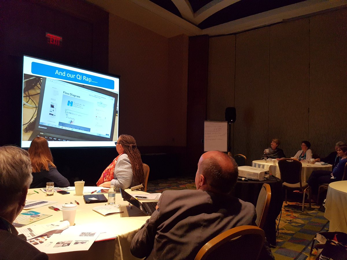 DrAmarShah's tweet photo. And the @ELFT_QI rap gets another play at #IHIForum M24 minicourse. Making QI fun! https://t.co/q95GOvu0iy