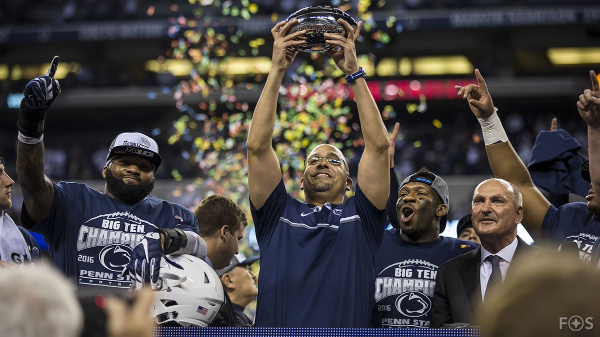 negativeh's tweet photo. Photos from @psufootball #Big10Championship win over @BadgerFootball https://t.co/IEAJ6zlbxu @FightOnState #WISCvsPSU https://t.co/AUUtNfqy17