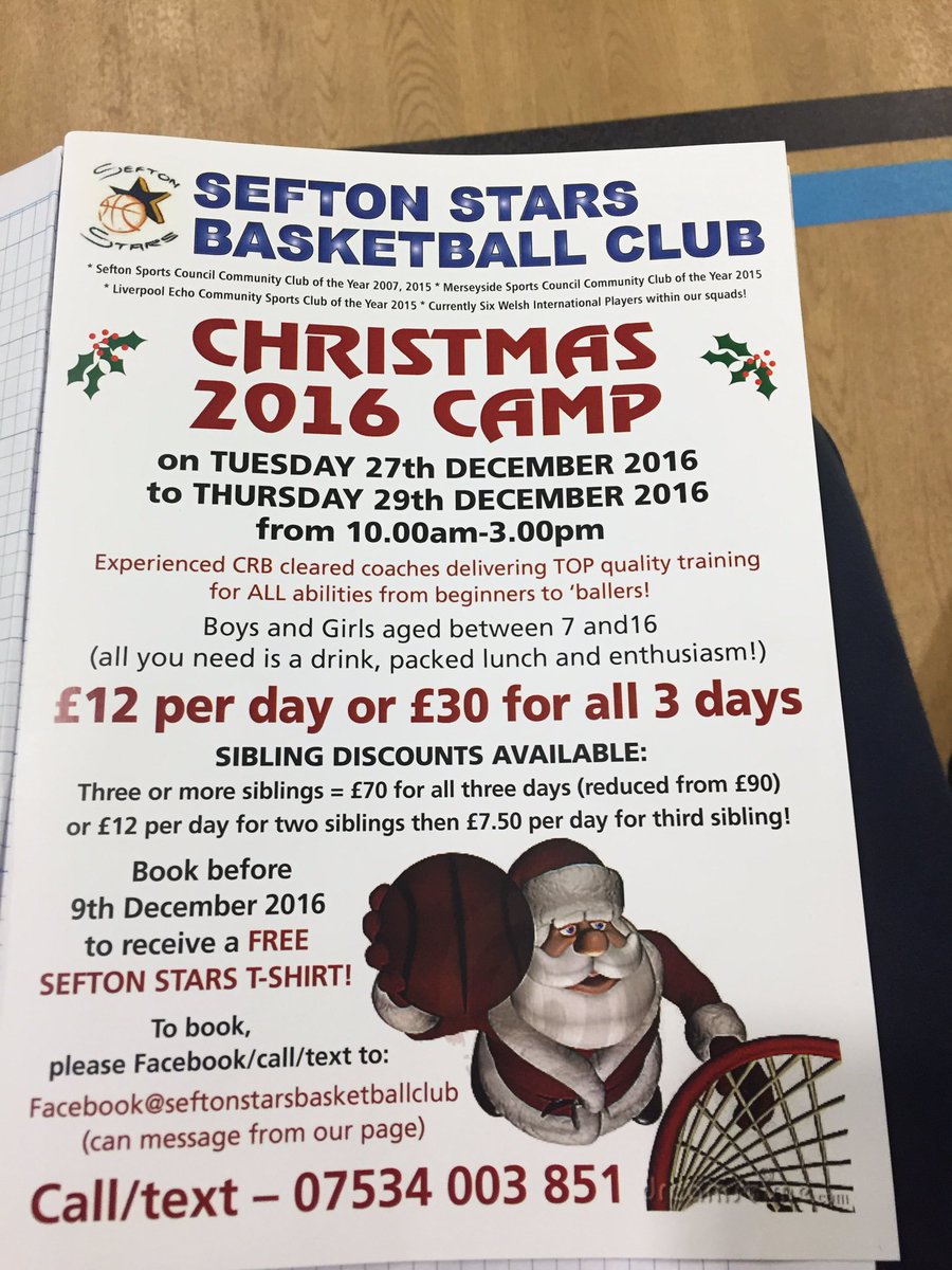 LHS_PE's tweet photo. Anyone interested in @SeftonStars08 basketball camp over the Christmas holidays?? 🏀🎄 https://t.co/ZZJpmpc5gC