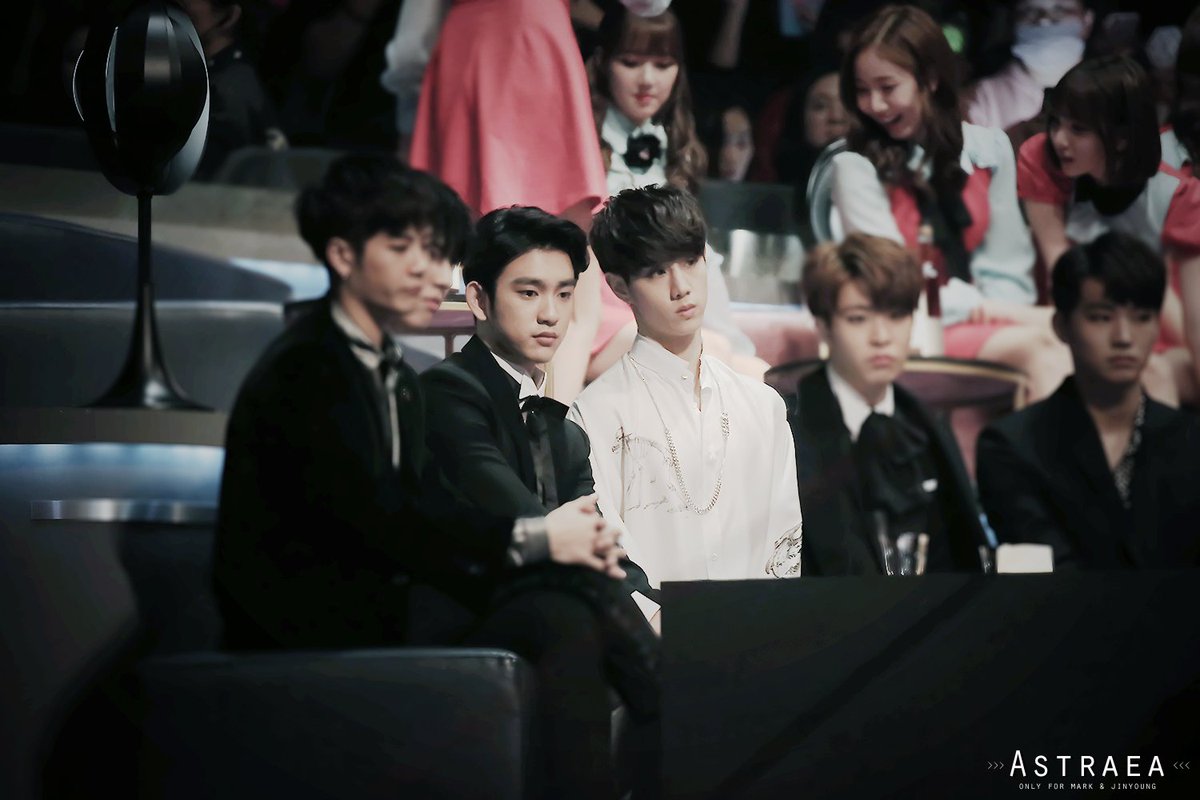 Astraea_MarkJin's tweet photo. [HQ]20161202 MAMA 2016 
#마크 #진영 #맠녕 #MarkJin https://t.co/fa284nnZKY