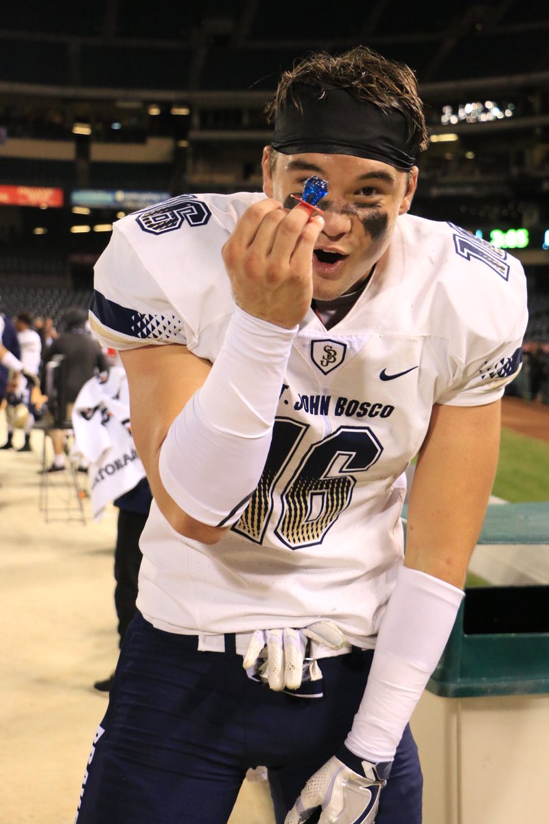 JeffreyTroj's tweet photo. huge shoutout to my lil bro @kyle_mccombs for bringing home a CIF championship ring this weekend! only took our family three shots at it https://t.co/2EkPF7NokW