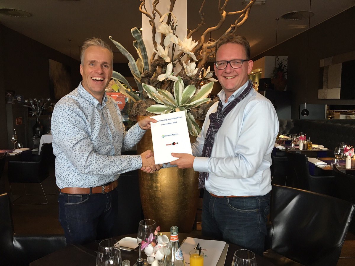 Vissers Olie uit Horst is onze 5e dealer en distributeur. Hiermee is het netwerk voor Nederland volledig ingevuld. futurefuels.nl