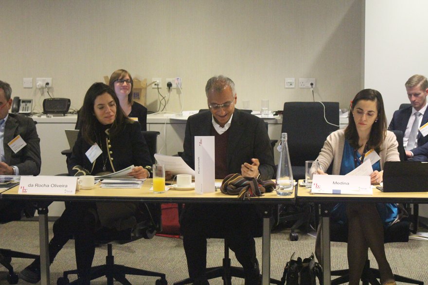FiResilience's tweet photo. .@AbydKarmali1967 @medinagomez @bieroliveira discussing the new group of finalists for the Fire Awards #climateresilience #climatefinance https://t.co/jmSugmigcs