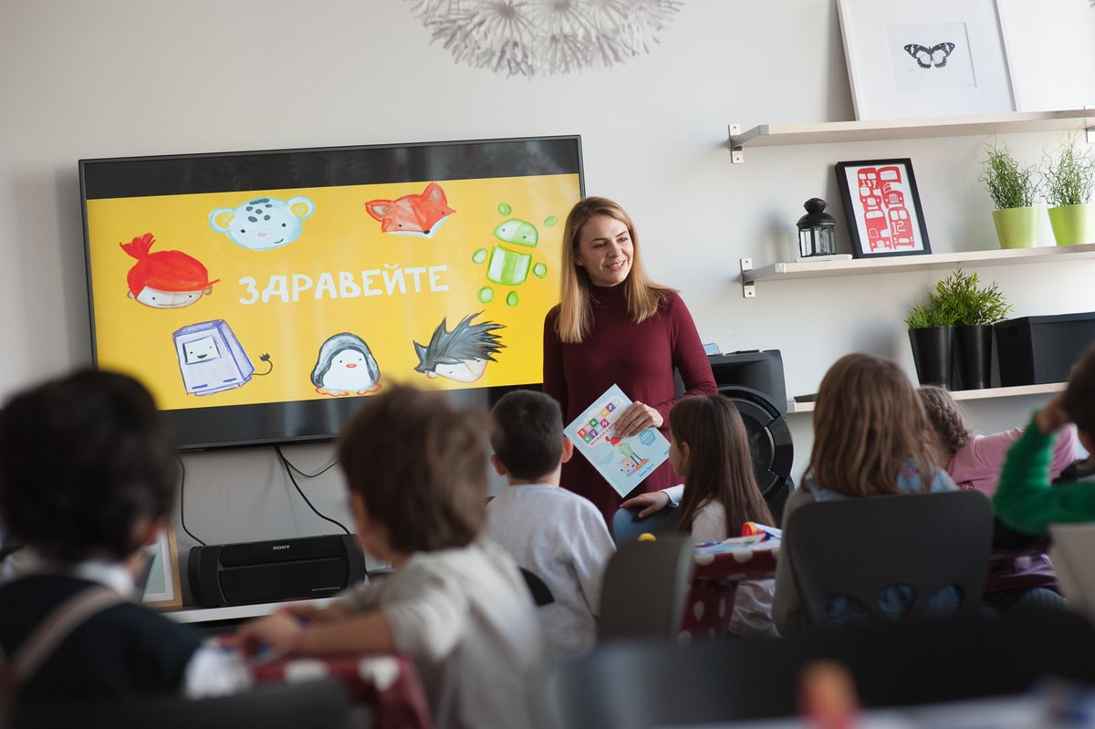 HelloRubyBG's tweet image. Щастие и усмивки повреме на първата ни работилница в @muzeikobg! #ЗдравейРуби #kidz #learn #code