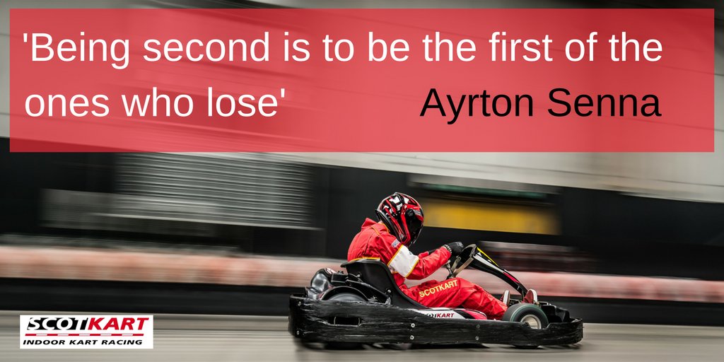 ScotKart's tweet photo. #mondaymotivation nothing beats the wisdom of #AyrtonSenna https://t.co/kCuPLEqRBs