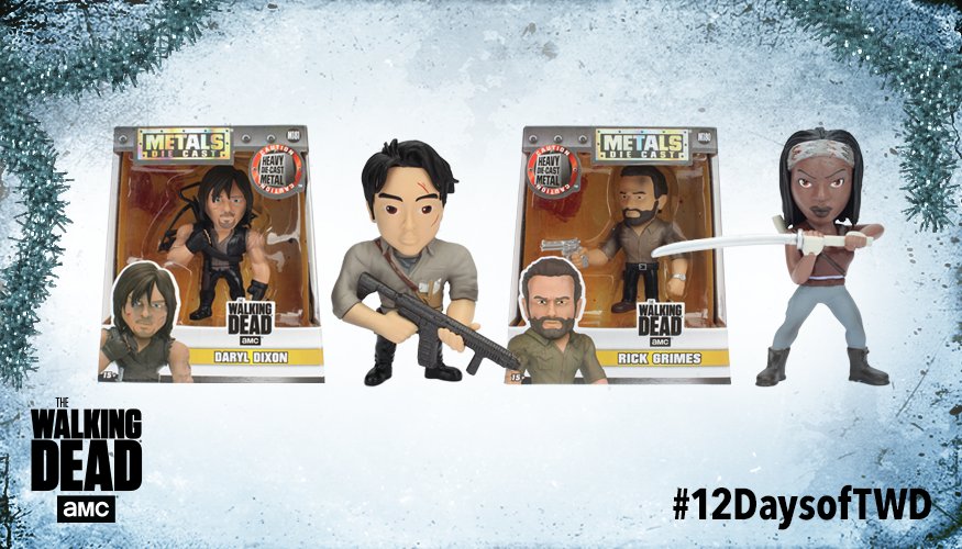 WalkingDead_AMC's tweet image. 🎵 On the sixth day of #12DaysofTWD, #TheWalkingDead gave to me... 🎵
RETWEET for a chance to win today's prize pack! #Sweeps