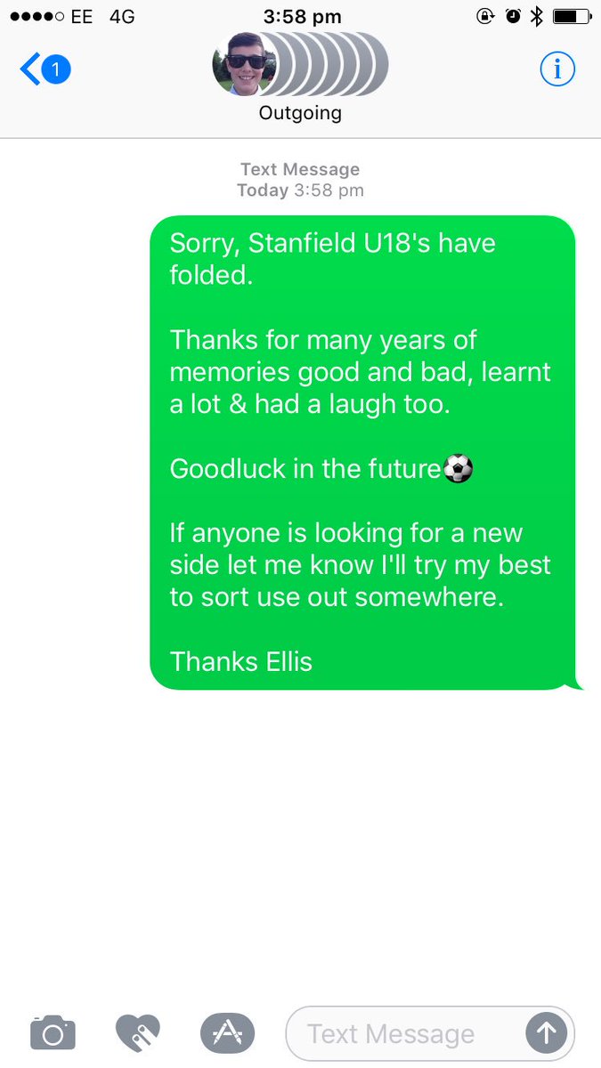 Sorry boys, it's the end of the road ⚽️ thanks for all the years