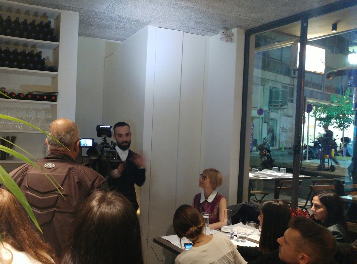 constantina_ch's tweet photo. Amazing!! New experience, new opportunities! #NOLANandthecity #ADAndPRLab @tsakarestou https://t.co/3Ic1sQbS7Y