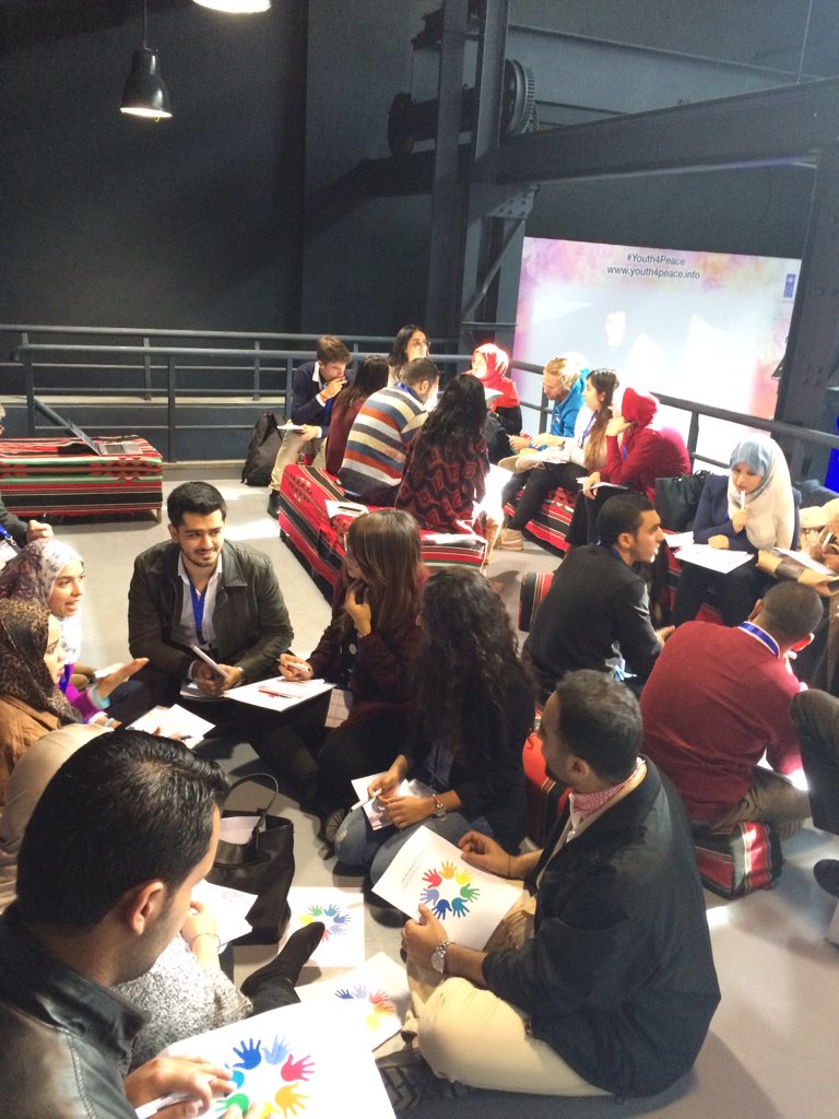 Profound&amp;Strategic convos on #YouthPeaceSecurity lead by the REAL experts of #ArabStatesRegion #YOUTH !Follow #Youth4Peace 2join discussion!