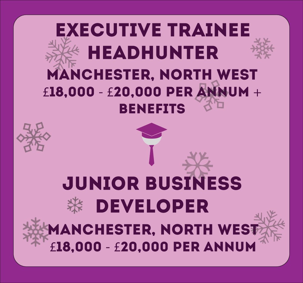 GraduateFutures's tweet image. Don't let the cold weather ruin your #mondaymotivation! Take a look at some of our fab #graduate jobs this week. 

ow.ly/XCJu306PhQ8