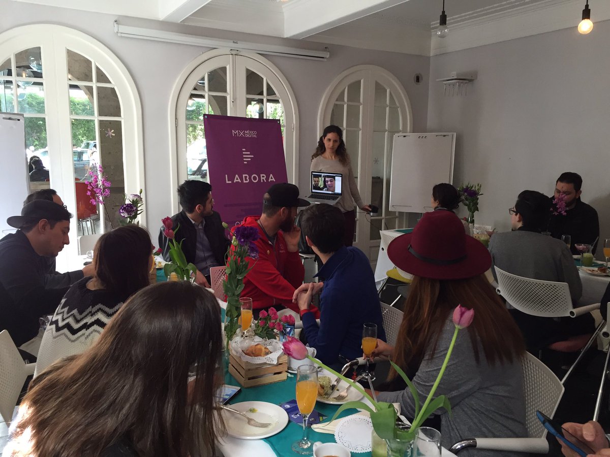 CMinds_co's tweet photo. "Queremos ser parte de todo lo que hagan sus empresas" @ODIHQ desde #UK a los emprendedores de  @LABORAhub https://t.co/OgmxQSyOmL