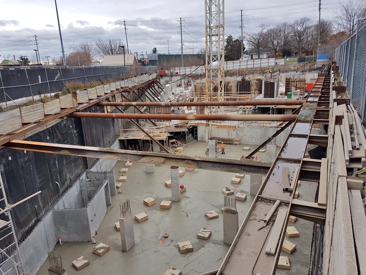 On Friday we poured the final slab for parking level 3 at <a href="/OnTheGoMimico/">On The Go Mimico</a> !! #construction #building #grew building #Mimico