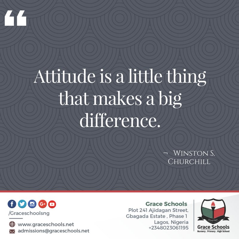 GraceSchoolsNG's tweet photo. Nothing can stop a man with the right mental attitude from achieving his goals. #GraceBoost #Quotes #Motivation #GraceSchools #GS https://t.co/dsGNKRWl6h