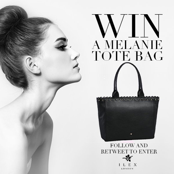 NEW #COMPETITION! #WIN a Luxury <a href="/ILEXlondon/">ILEX</a> Melanie Tote Bag! #RT + #FOLLOW to enter! More entries &gt;&gt; bit.ly/2gCtuFB Good Luck!