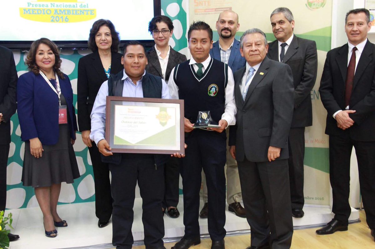 esn23snte's tweet photo. Felicidades al CBTA 256 “Aquiles Serdán” de Puebla que ganó el 1er lugar 
#PreseaNacionalDelMedioAmbiente #SNTEeds 2016 #Sección23 https://t.co/D1ZkjDgWRq