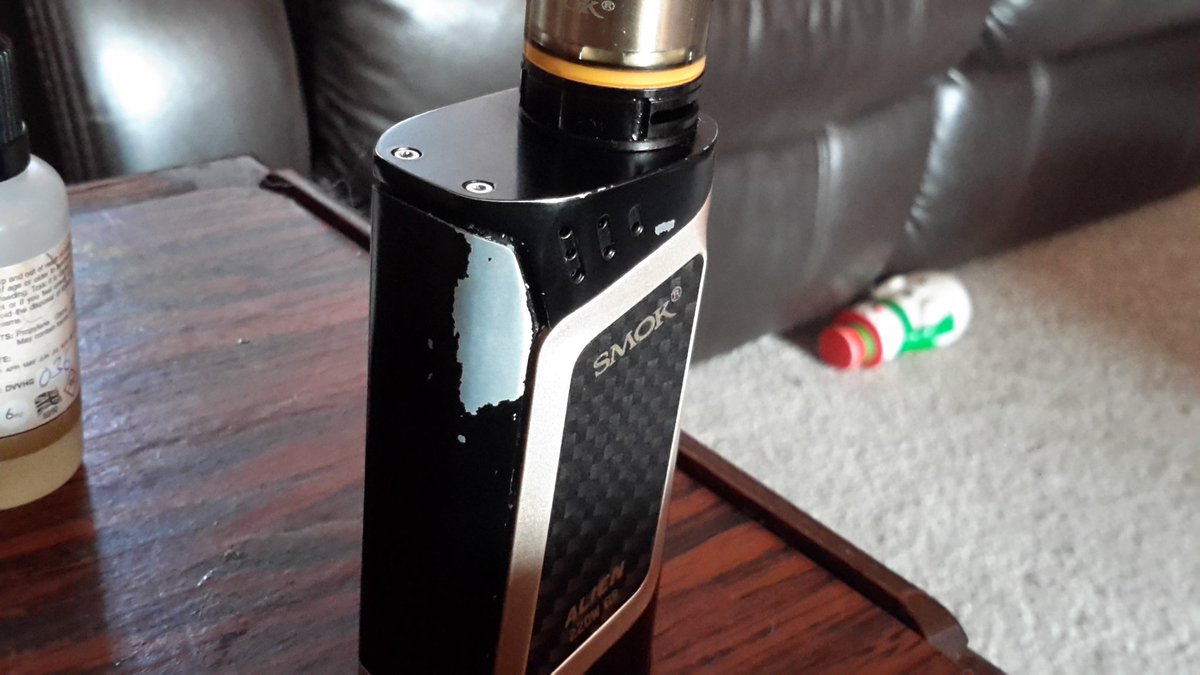 Bought this less than a mouth,used indoors and this happened