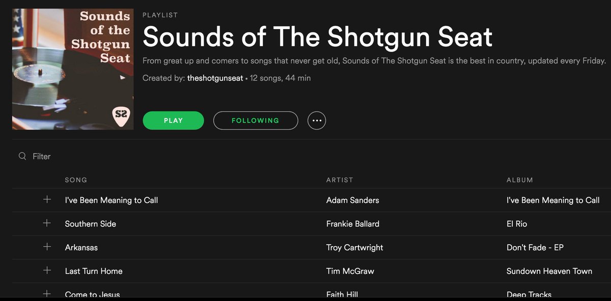 The Shotgun Seat (TheShotgunSeat) Twitter