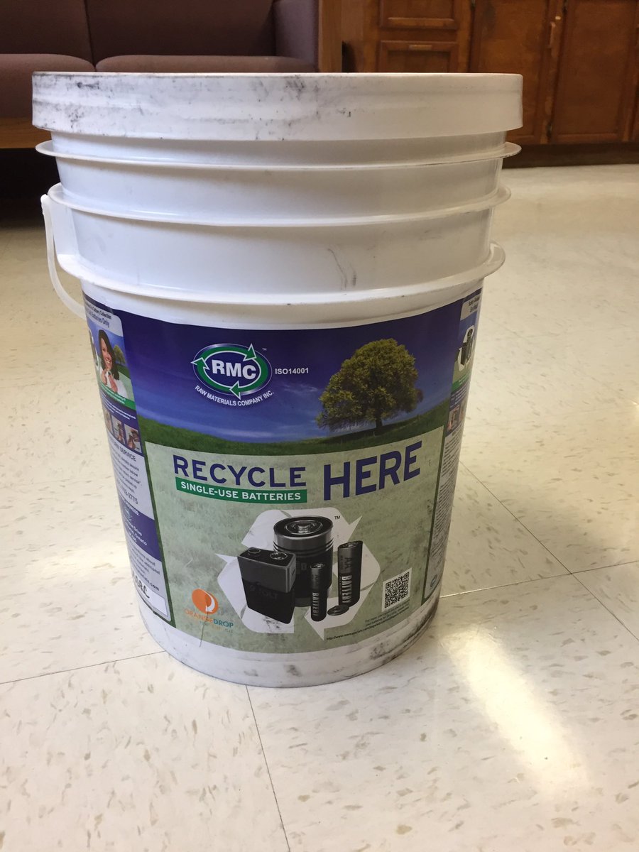 Our battery recycling collection bins have arrived!!  Bring us your dead batteries!! details coming soon!