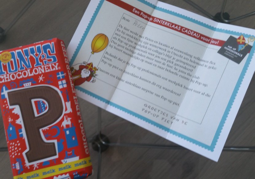 PsydosFeedback's tweet photo. Kijk eens wat er in ons schoentje zat! De P van Psydos...en @PopUpUtrecht natuurlijk :D Dank u Pop-upPiet! https://t.co/NlYnxbX65i