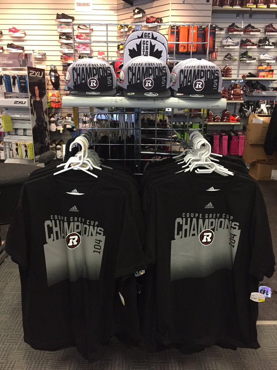 Grey Cup gear is here!!! <a href="/REDBLACKS/">Ottawa REDBLACKS</a> 🏈🏈