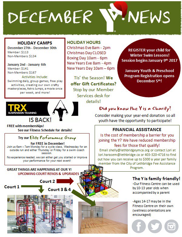 tl_lennox's tweet photo. #YMCAlethbridge had lots going with on.. check out the winter camps!! #yql https://t.co/SoIqVbyWlq