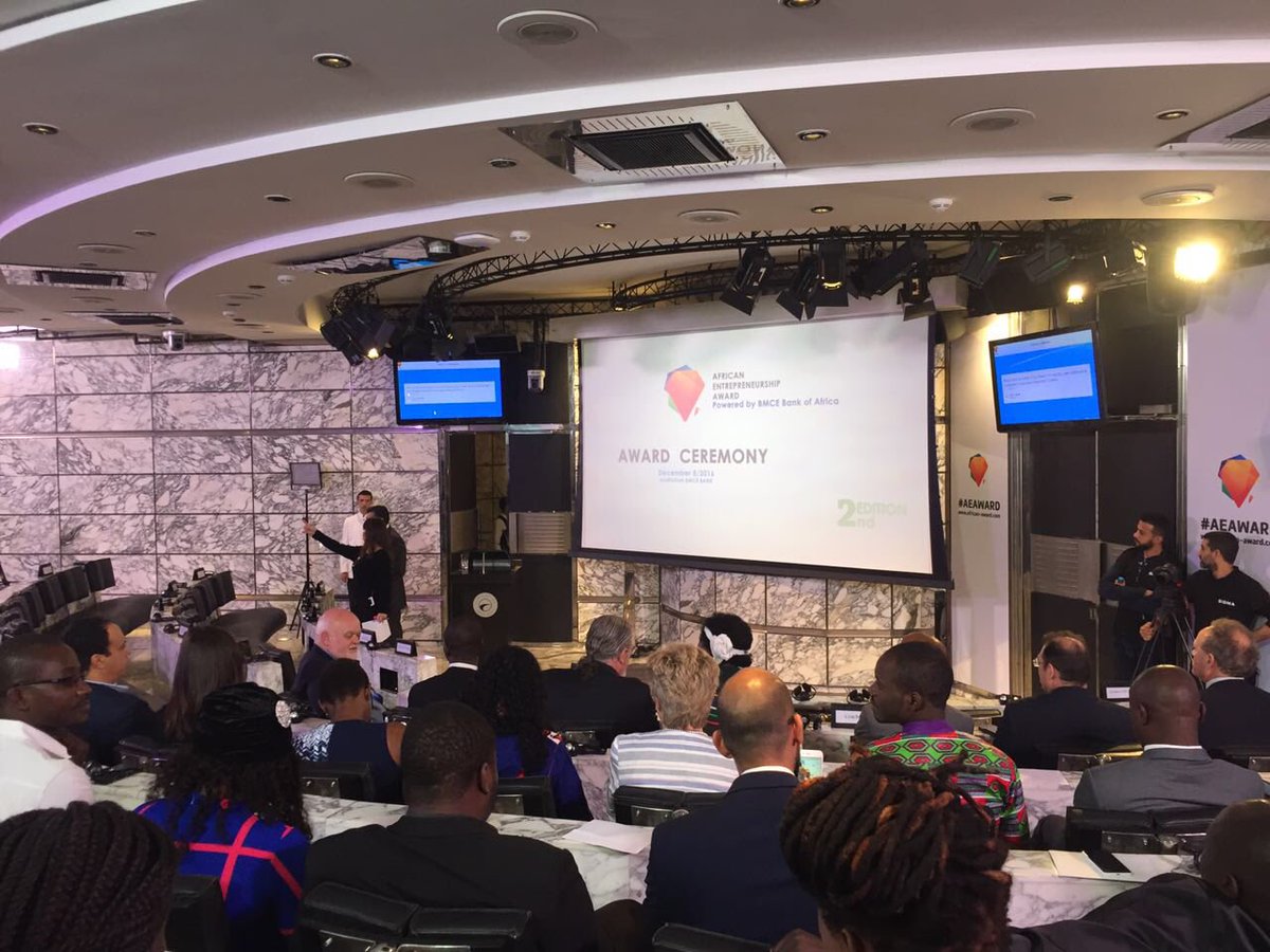 Good luck to all the entrepreneurs #AEAward 2016