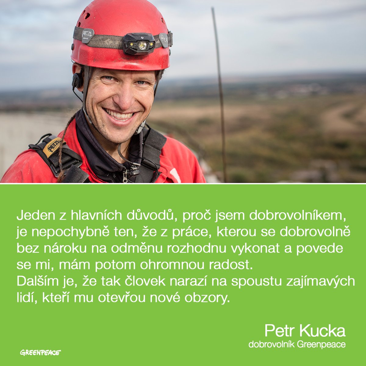 GreenpeaceCzech's tweet image. #MezinarodniDenDobrovolnictvi 
#InternationalVolunteerDay

Přidejte se k nám: bit.ly/dobrovolnikGP