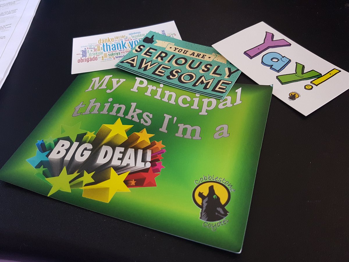 Jeff Senior (@principalsr) on Twitter photo Pretty excited about my "appreciations" order coming in. Look out <a href="/CobblestoneES/">Cobblestone School</a> - you're about to feel pretty loved! <a href="/GEDSB/">Grand Erie District School Board</a> Pretty excited about my "appreciations" order coming in. Look out <a href="/CobblestoneES/">Cobblestone School</a> - you're about to feel pretty loved! <a href="/GEDSB/">Grand Erie District School Board</a>