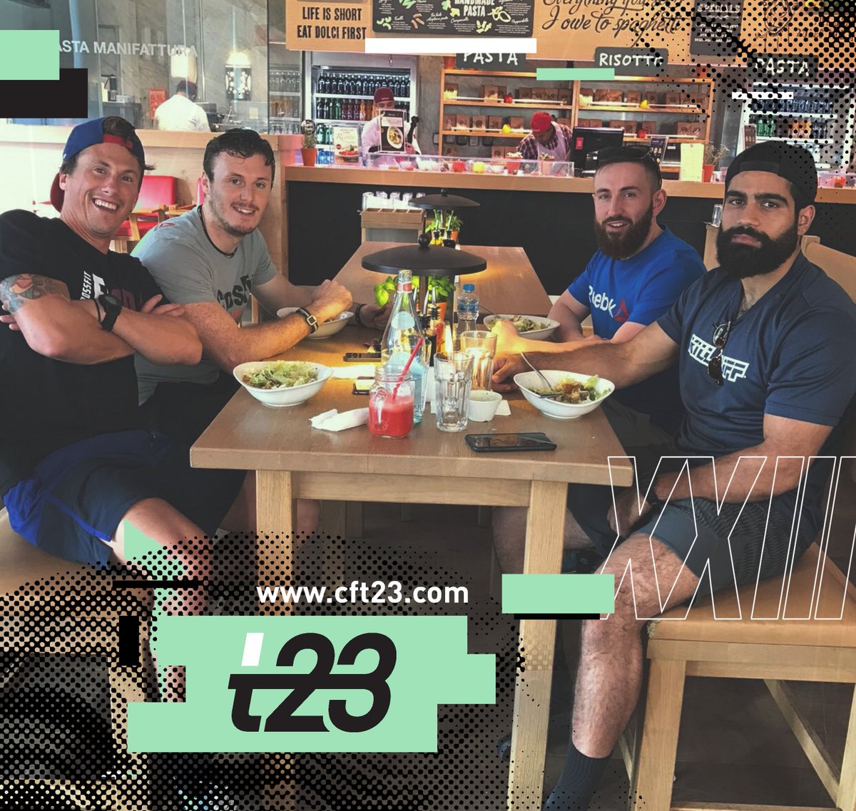 T23Qatar's tweet photo. Together we’re better. Thanks for the invite guys @crossfiterada. Great workout and great laughs! #T23Qatar #crossfiterada #CrossFit https://t.co/rnndObCrTH