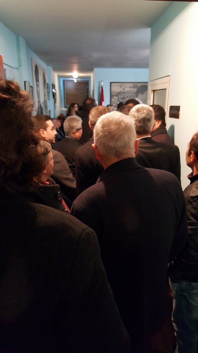Genel Başkanımız Sayın @DspAksakal kurultay sonrası ilk kez il başkanlığımızı ziyaret ediyor. #DSP #YenidenDSP
