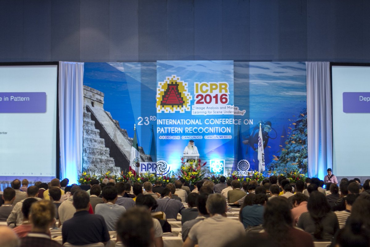 cancuncentermx's tweet photo. On great room Gran Cancún @CancunICC we saw the recognition to Mr. King Sun Fu Prize, congratulations 2016 #IAPR #icpr2016 https://t.co/2LsMjgakvv