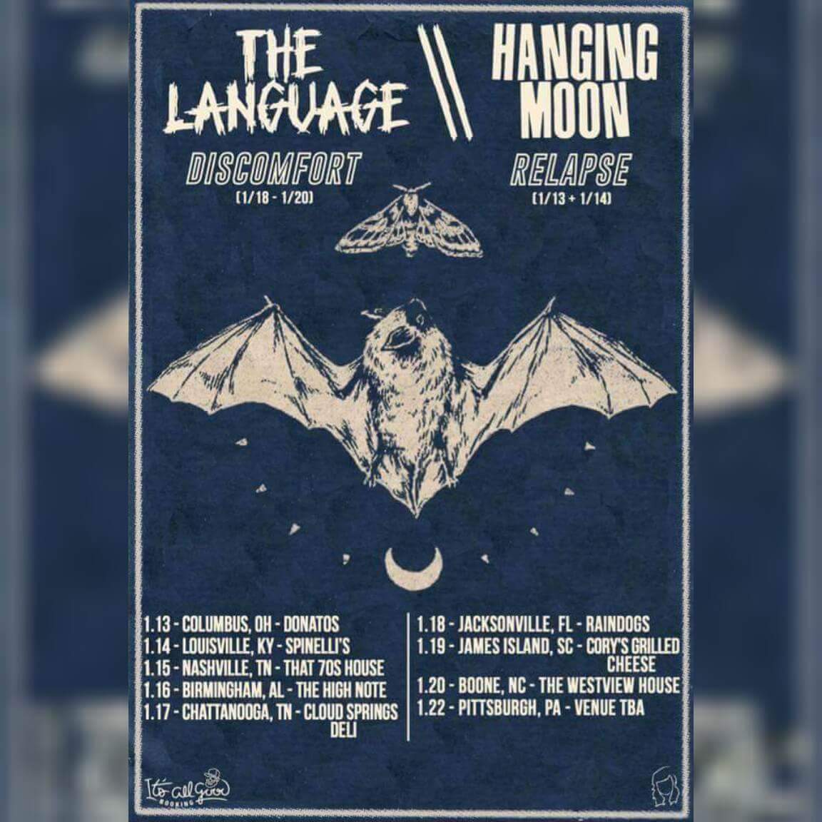 languagehc's tweet image. It was bound to happen sooner or later and its bound to happen again. The Language x Hanging Moon