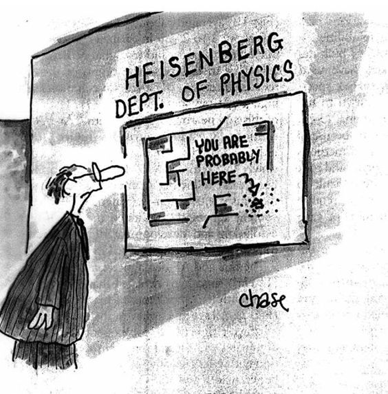 Javi_Etxebarria's tweet photo. Hoy es el cumpleaños de Heisenberg. El de la meta no ... el del principio de incertidumbre. 

Ese. https://t.co/vVcKoln86U