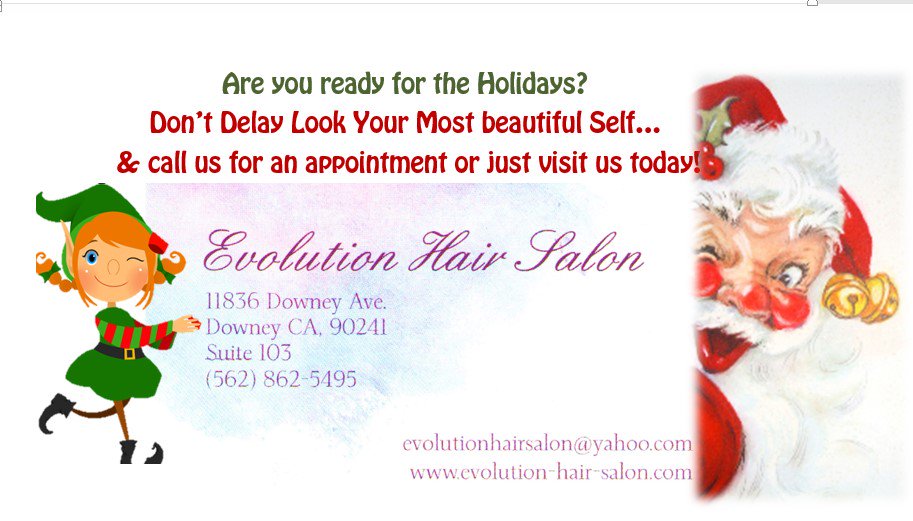 Evolution Hair Salon (@downey08) / Twitter