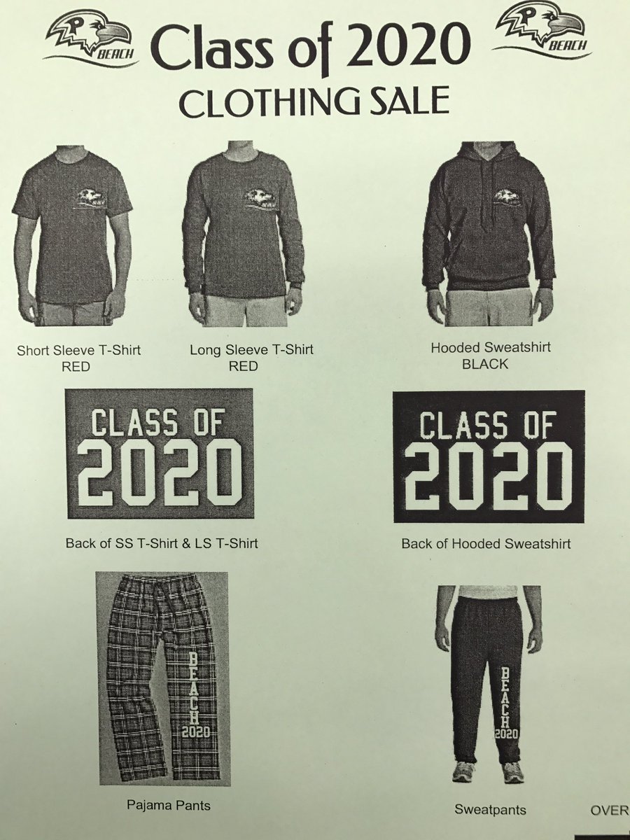 Last call for the clothing sale will be tomorrow morning - 12/6!  Submit your orders during homeroom!