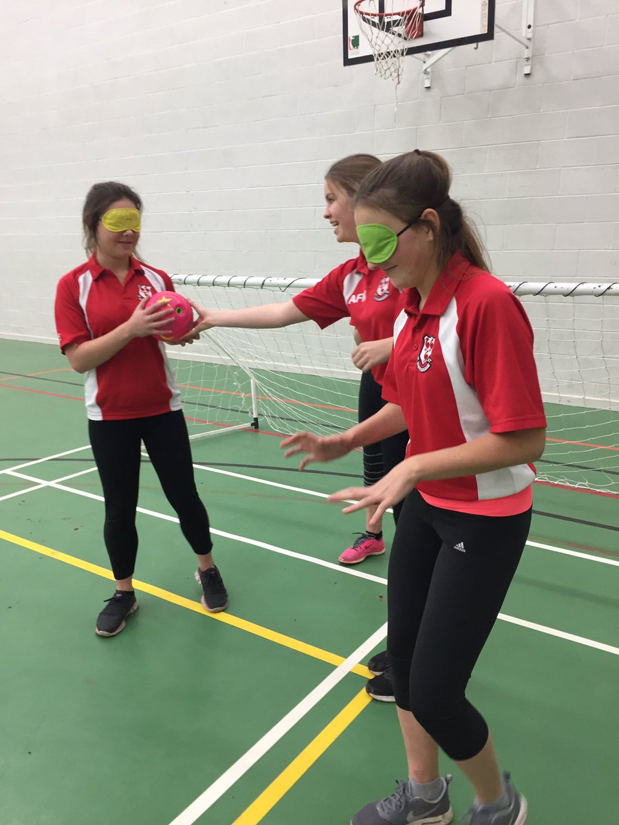 QEGS_PE's tweet photo. #SportsLeaders #GoalBall #ParaSports #SettingChallenges https://t.co/1vp8balerF