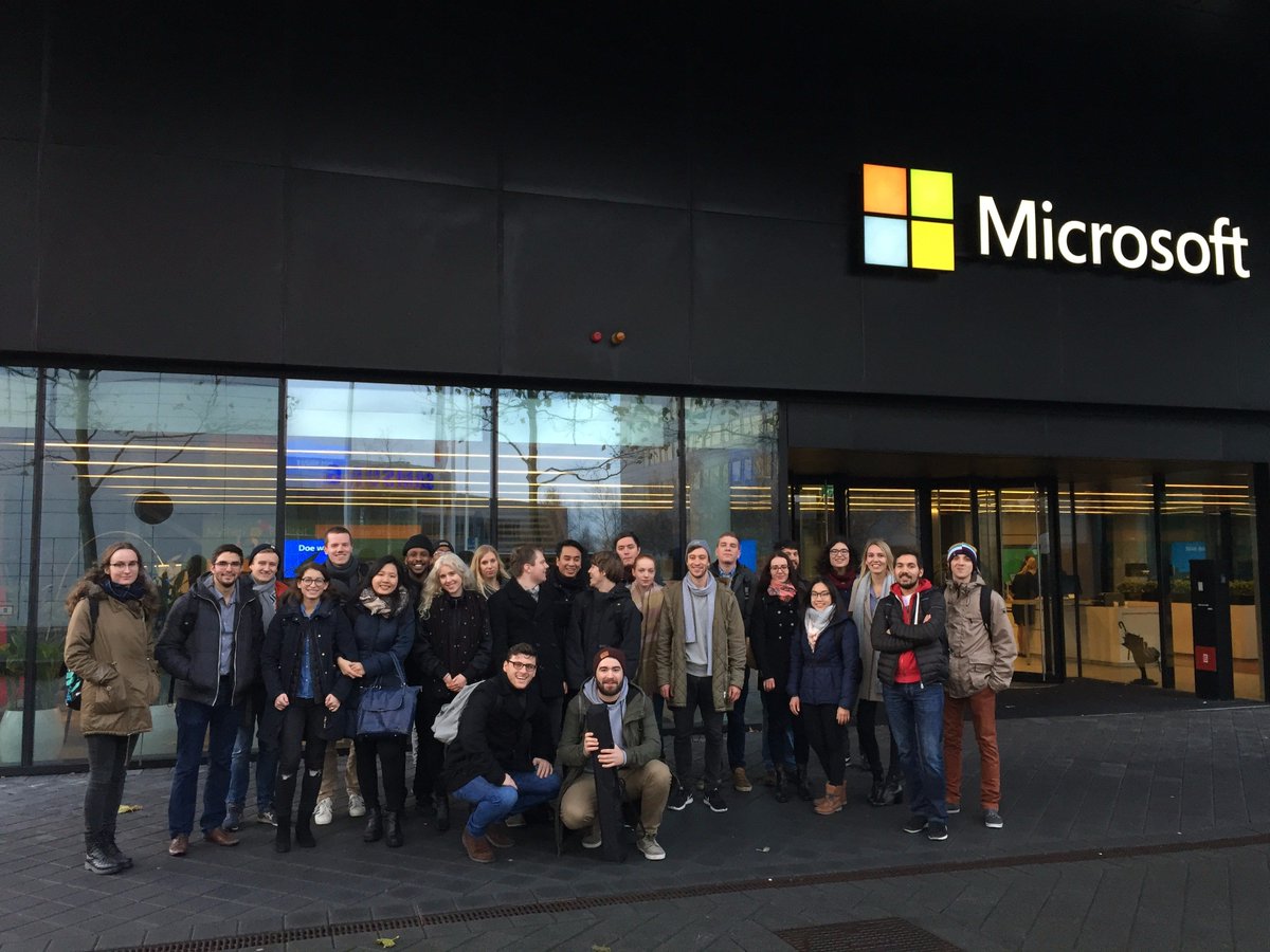 tstudentsrdam's tweet photo. Amazing to see our bootcampers apply tech for social causes for #TuringImpactChallenge at @Microsoft NL! Thanks @Jessevl for having us! https://t.co/DyMP9G5Qhb