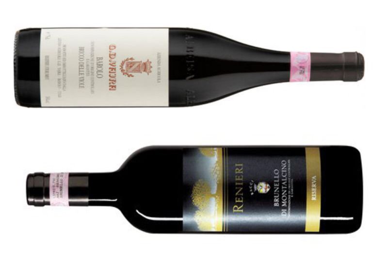 WineNewsIt's tweet photo. #WSTop100 doppietta #Barolo con @gdvajra #BriccodelleViole 2011 (36) e @ConsBrunello con #Renieri #Riserva 2010 (49) https://t.co/ZX14dDYmQO