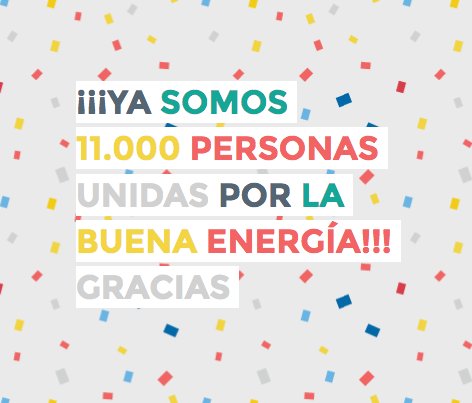 Ecooo_'s tweet photo. ¡Ya somos 11.000 personas unidas por la buena energía, impulsando un modelo energético basado en la participación,cooperación y democracia! https://t.co/DiJpJPkmMJ