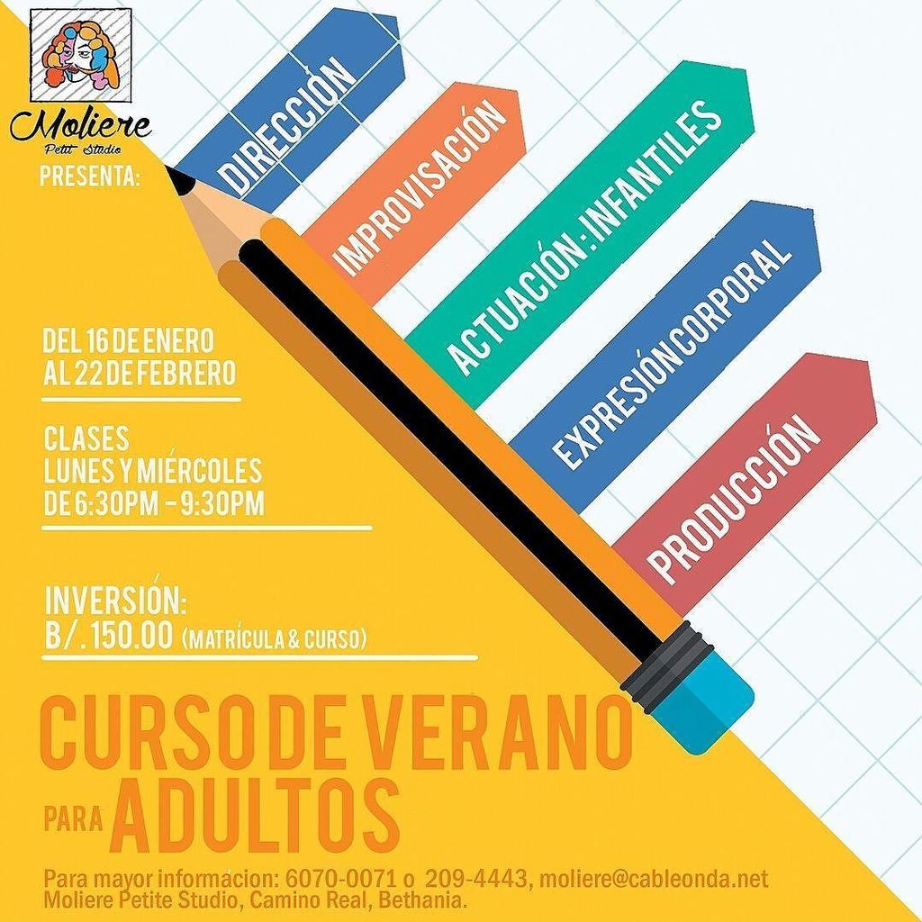 promoliere's tweet photo. Este verano 2017, tambien tendremos actividades y talleres para adultos! Reserva hoy tu cu… https://t.co/p8AxyHtOvg https://t.co/9hoVDyvVs4