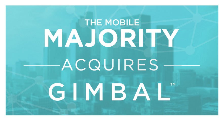beaconpowered's tweet photo. Very proud to announce that @Gimbal will be joining forces with @mobile_majority to offer best #geotargeting and attribution in #mobile. https://t.co/5i5yhChgtD
