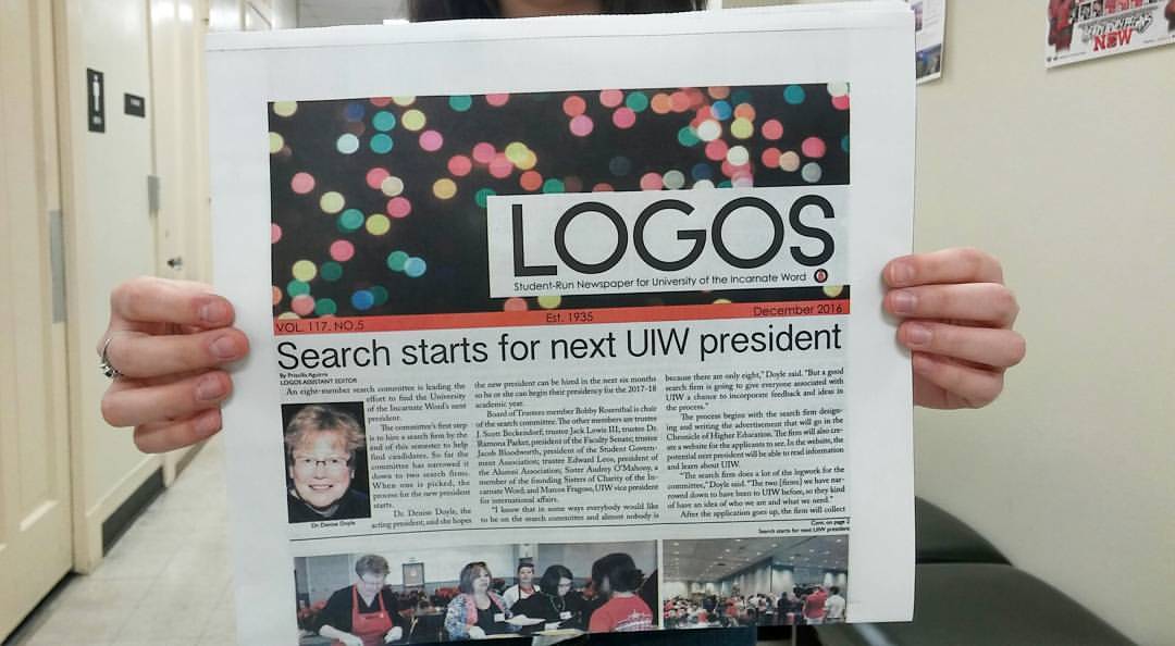 UIWLogos's tweet photo. Our December edition made it to campus! In between your study breaks be sure to pick up a copy! 🎄 📰   #uiw #uiwlogos #uiwpride https://t.co/ozFnjQWWaM