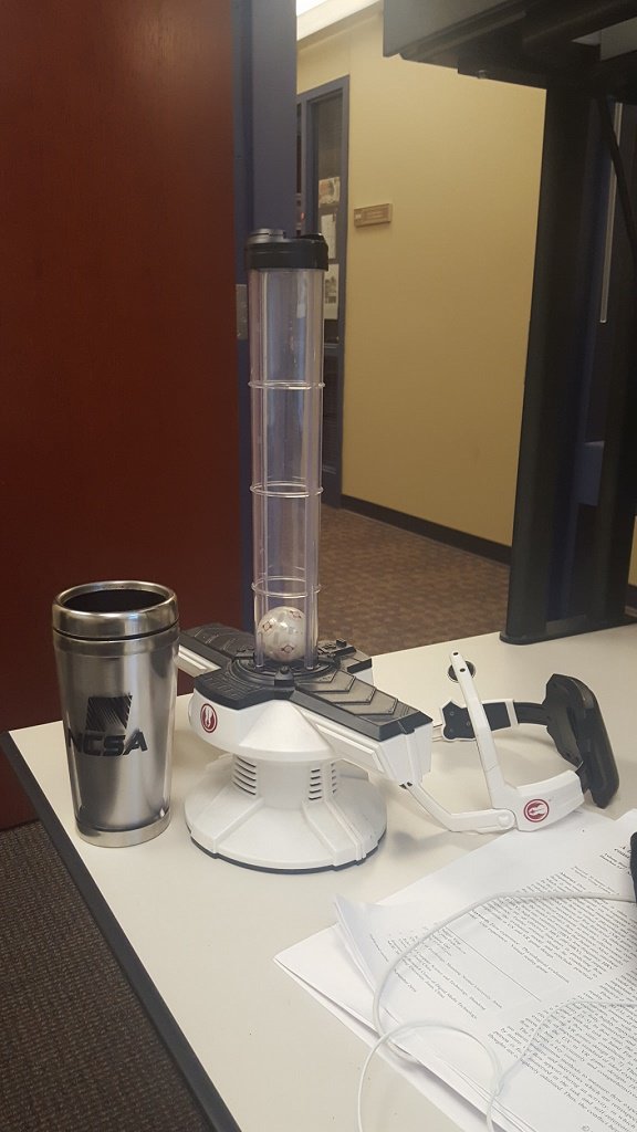 justkiel's tweet photo. Seven years my @NeuroSky #ForceTrainer is still the most effective teaching tool I have for #PhysiologicalComputing concepts @NCSAatIllinois https://t.co/l60xJ41PFs