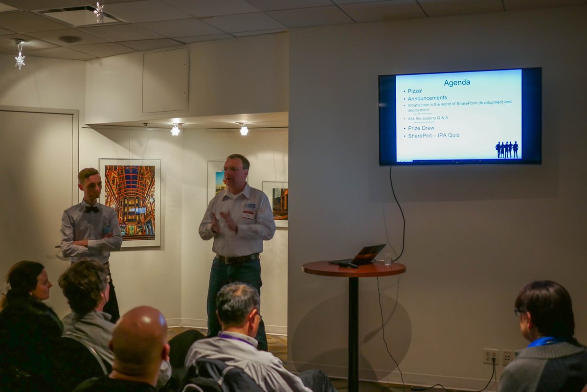 softlandinginc's tweet photo. Did you miss @OWirkus speaking at #VanSPUG last week? Sign up for the next #Vancouver #SharePoint Meet up @ https://t.co/mADS5dRfS4 https://t.co/sYMDXVnuUX
