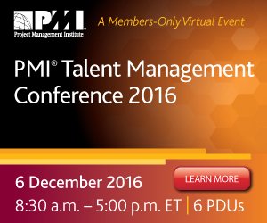 Tomorrow! #PMItalent16 is FREE for PMI members. #talentmanagement ow.ly/H3ev304VtMj