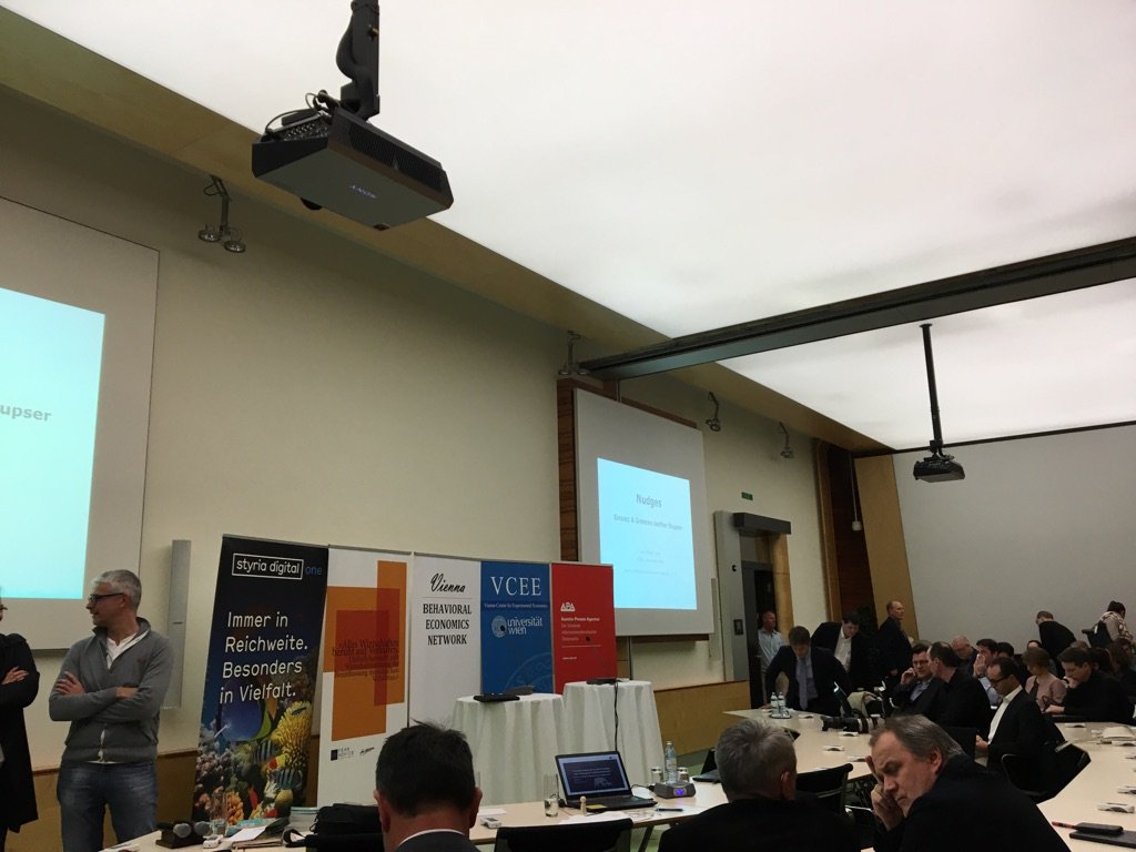 Reges Interesse : #behavioral-economics# the-power-of-nudges. vben.at/event/behavior…