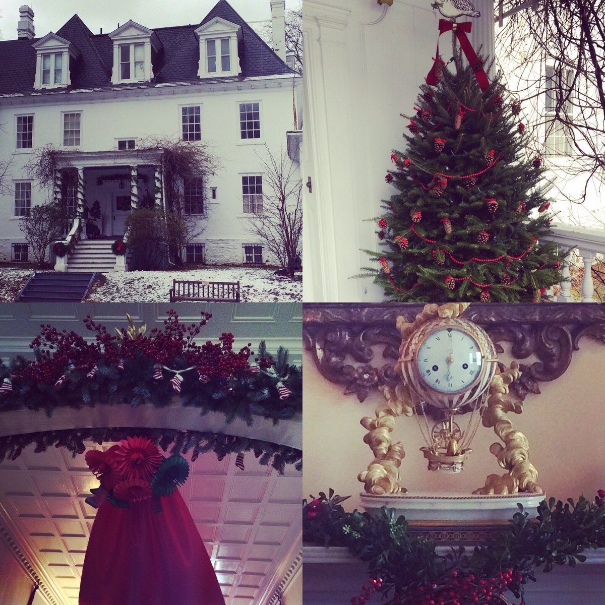 SarahCodyMedia's tweet photo. The #holidays in Dutchess County. @dutchesstourism @I_LOVE_NY #travel #Cleremont https://t.co/2TIQh0k9BE
